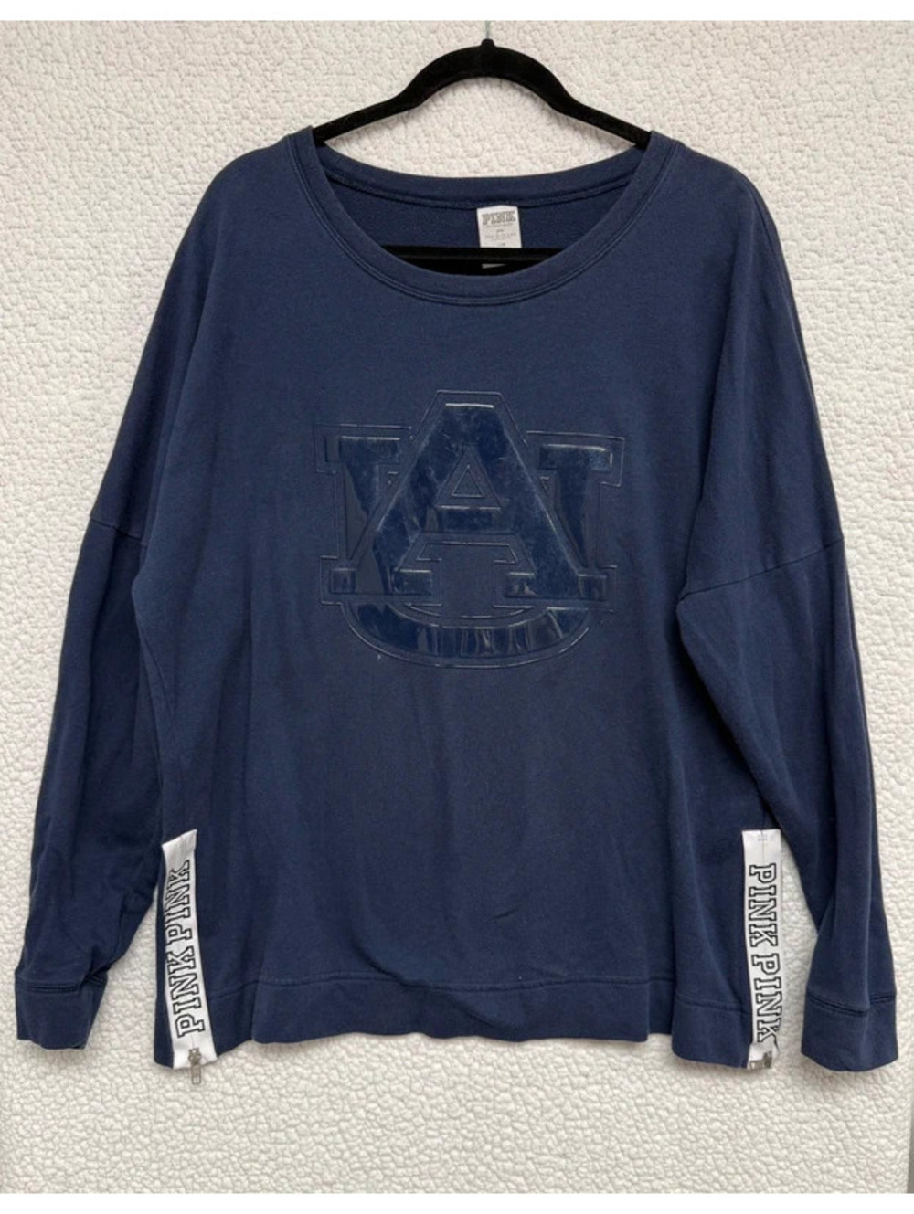 Victoria’s Secret PINK Auburn Tigers AU Navy Sweatshirt Women’s Large